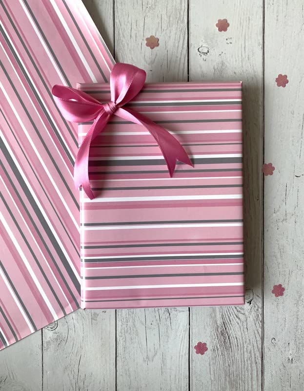 Premium Dovetail Candy Floss Gift Wrapping Paper - 4 Sheets Pack | Perfect for Birthday, Wedding & Holiday Presents