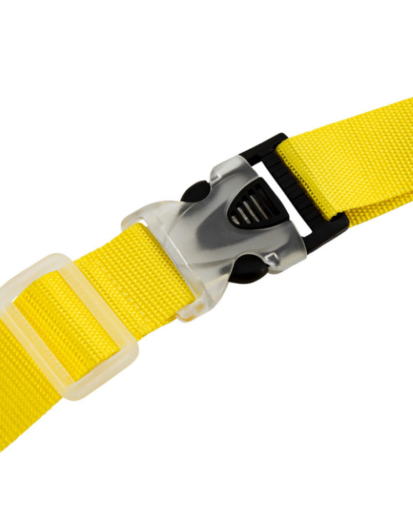 Tosca TCA025 D Luggage Strap - Adjustable Travel Belt for Suitcases & Bags, Secure & Durable Yellow Strap for Airports, Hotels & Vacations