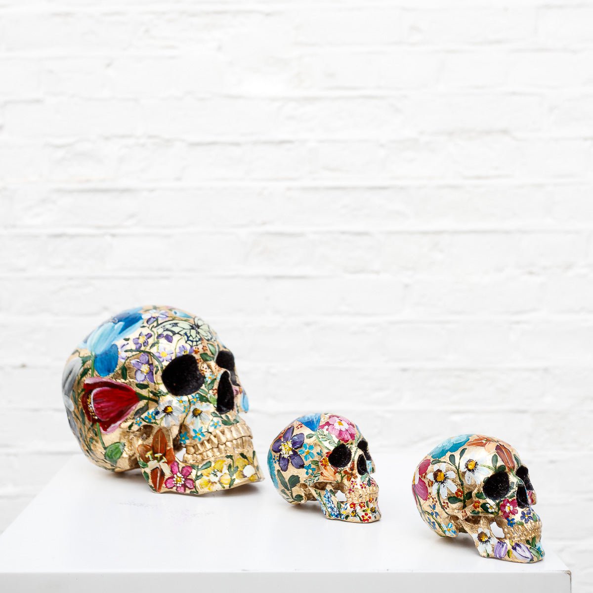 Original Handcrafted Sculpture Set of 3 - Unique Home Decor Art Pieces for Living Room, Office & Gift Giving