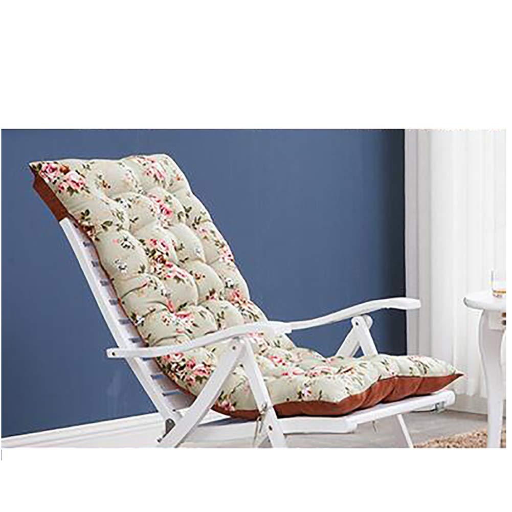Premium High Back Chair Cushion for Sun Lounger & Patio Furniture - 49