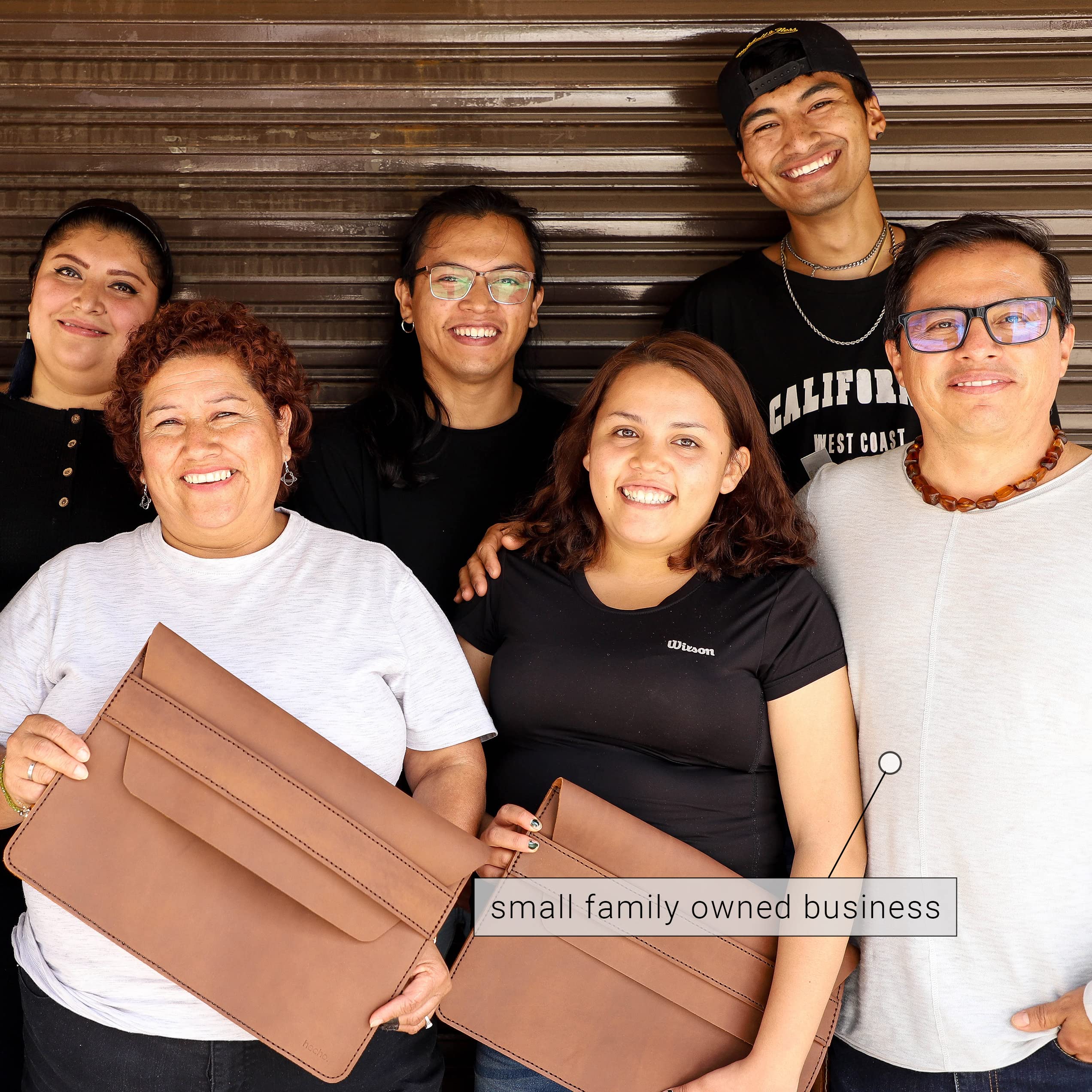 Premium Handmade Full Grain Leather MacBook Pro 15 Inch Case (2016-2019) - Luxury Brown Fair Trade Laptop Sleeve with Expert Stitching - Perfect for Business Travel, Office & Coffee Shop Use