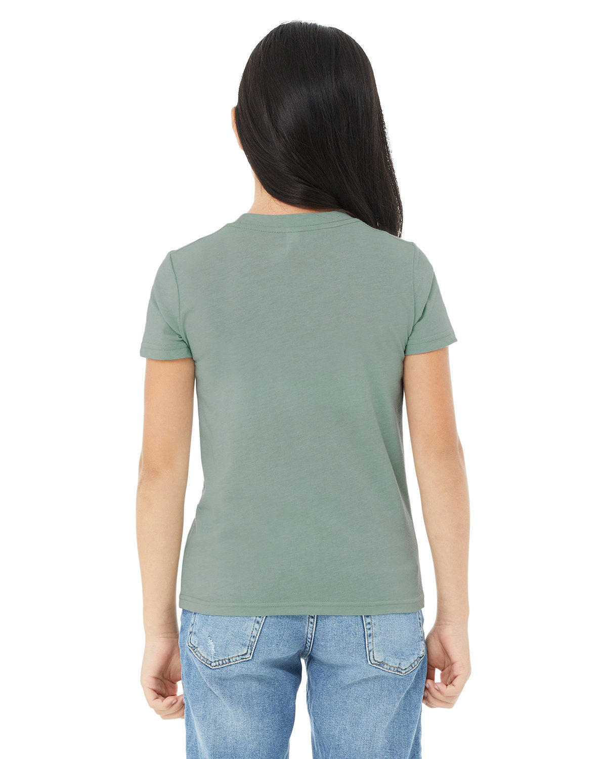 Bella + Canvas 3001YCV Youth CVC Jersey T-Shirt - Soft Cotton Blend Short Sleeve Tee for Kids & Teens - Perfect for School, Sports & Everyday Wear