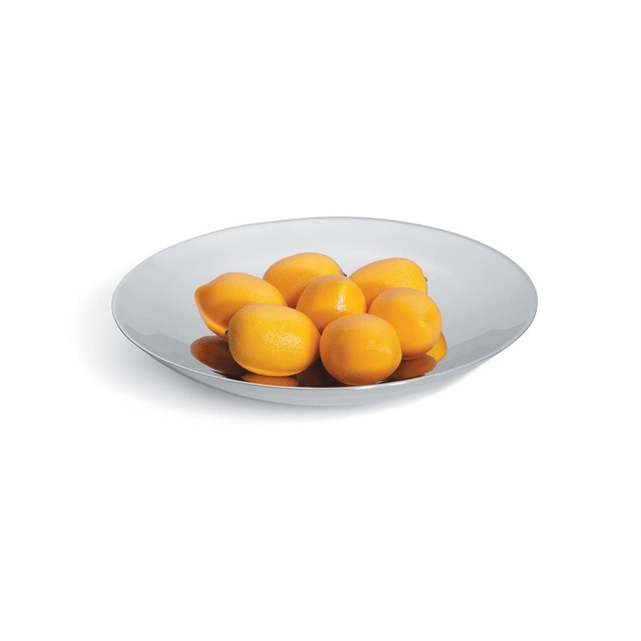 Vollrath 14-Inch Double Wall Round Platter - Premium Stainless Steel Serving Tray for Catering, Buffets & Dinner Parties - Keeps Food Hot or Cold Longer
