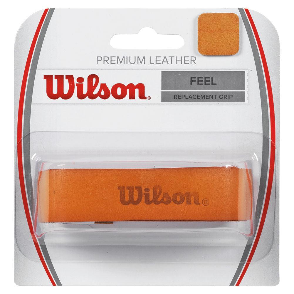 Premium Natural Leather Replacement Tennis Grip - Enhanced Comfort & Durability for Tennis, Badminton & Squash Rackets | Perfect for Sports Enthusiasts & Professional Players