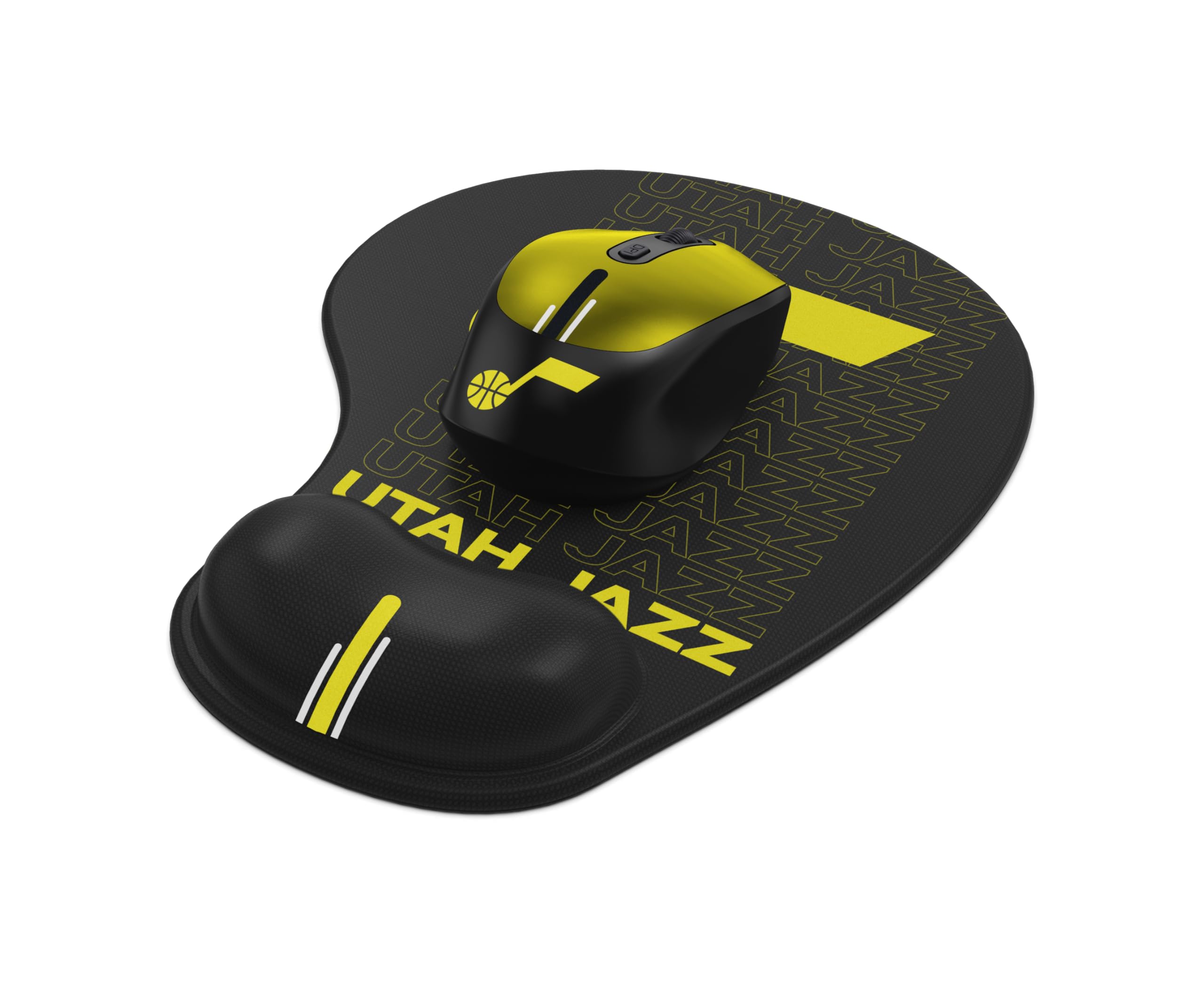 SOAR NBA Wireless Mouse with RGB Lighting & Gaming Mouse Pad - Ergonomic Design for PC, Laptop, Mac - Perfect for Gaming, Office Work, and Sports Fans