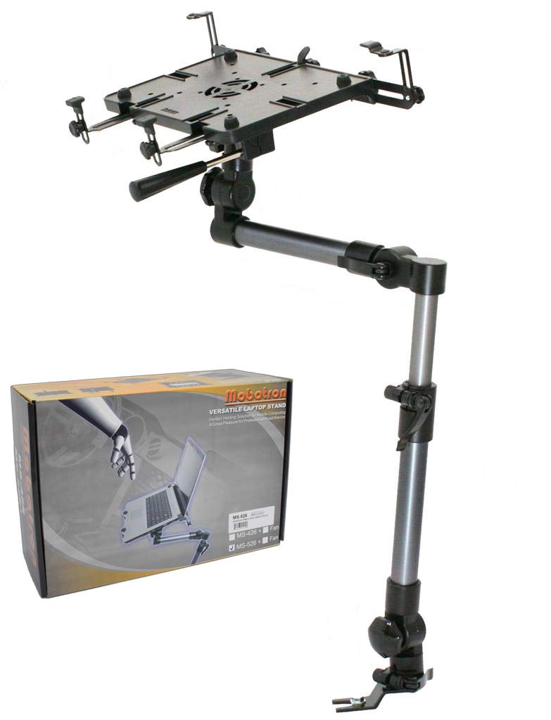 Mobotron MS-526 Heavy Duty Vehicle Laptop Mount - Secure Car Truck Dash Mount for 10-17