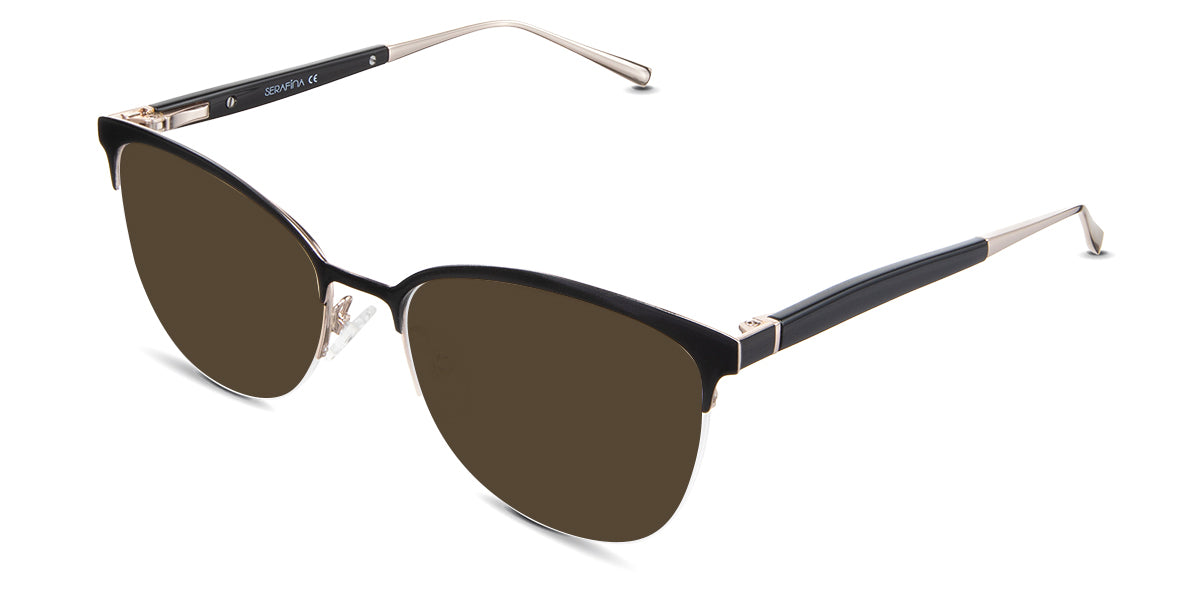 Jocelyn Women's Prescription Sunglasses UV Protection Polarized Lenses Fashion Eyewear for Driving, Outdoor & Everyday Use