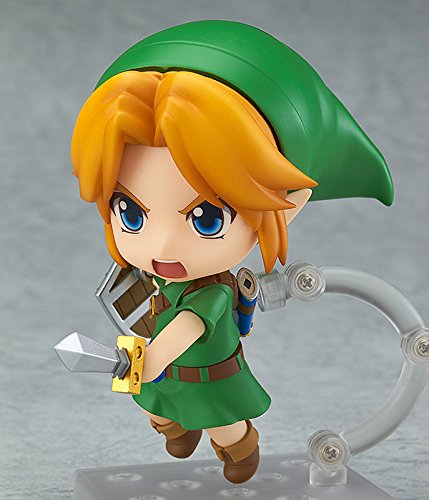 Good Smile The Legend of Zelda: Majora's Mask 3D Link Nendoroid Action Figure - Collectible Anime Toy for Gamers & Zelda Fans - Perfect for Display, Gifts, and Cosplay