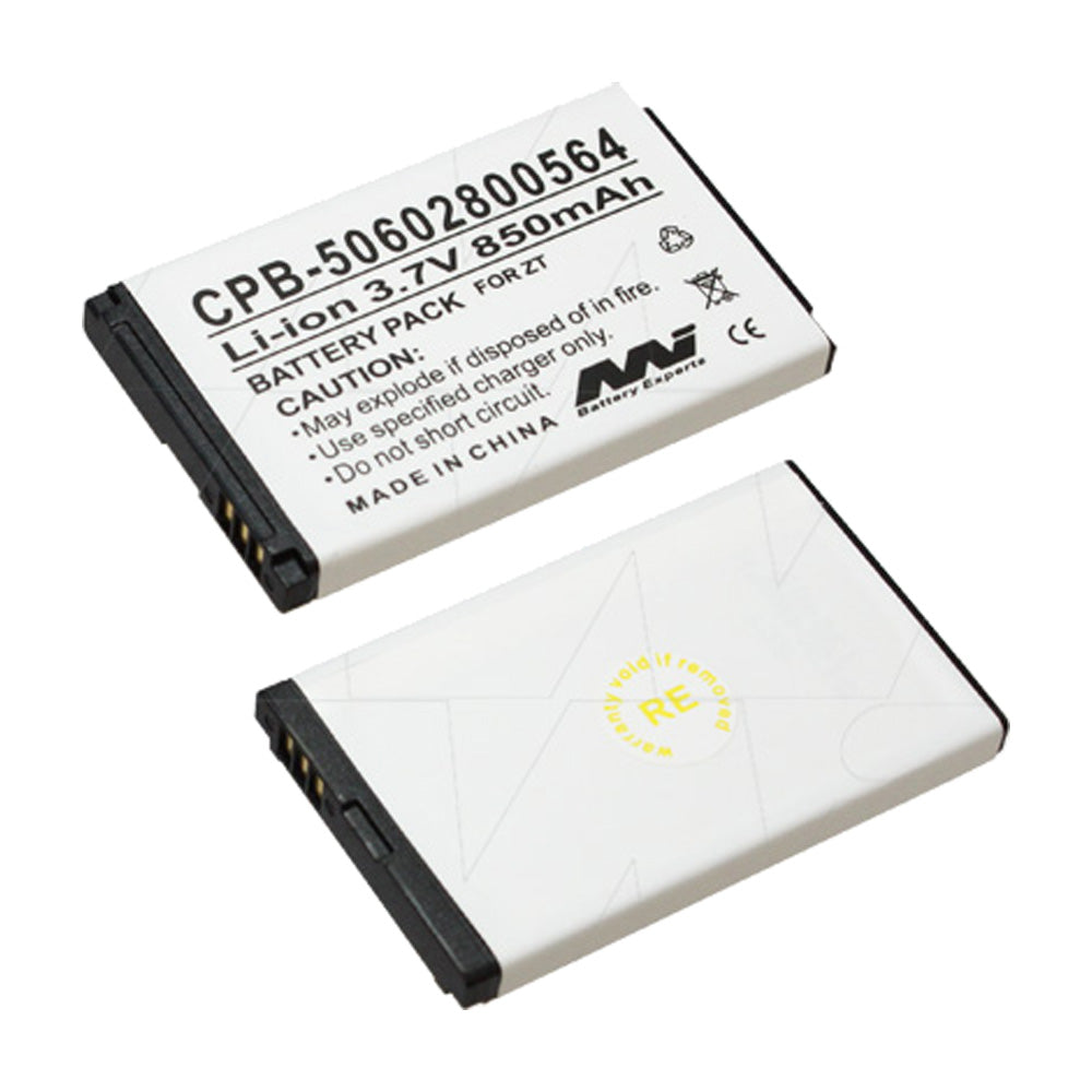 3.7V 850mAh Li-Ion Replacement Battery for ZTE Phones - Long Lasting Power for ZTE Blade, Axon & Other Models - Perfect for Travel, Work & Everyday Use