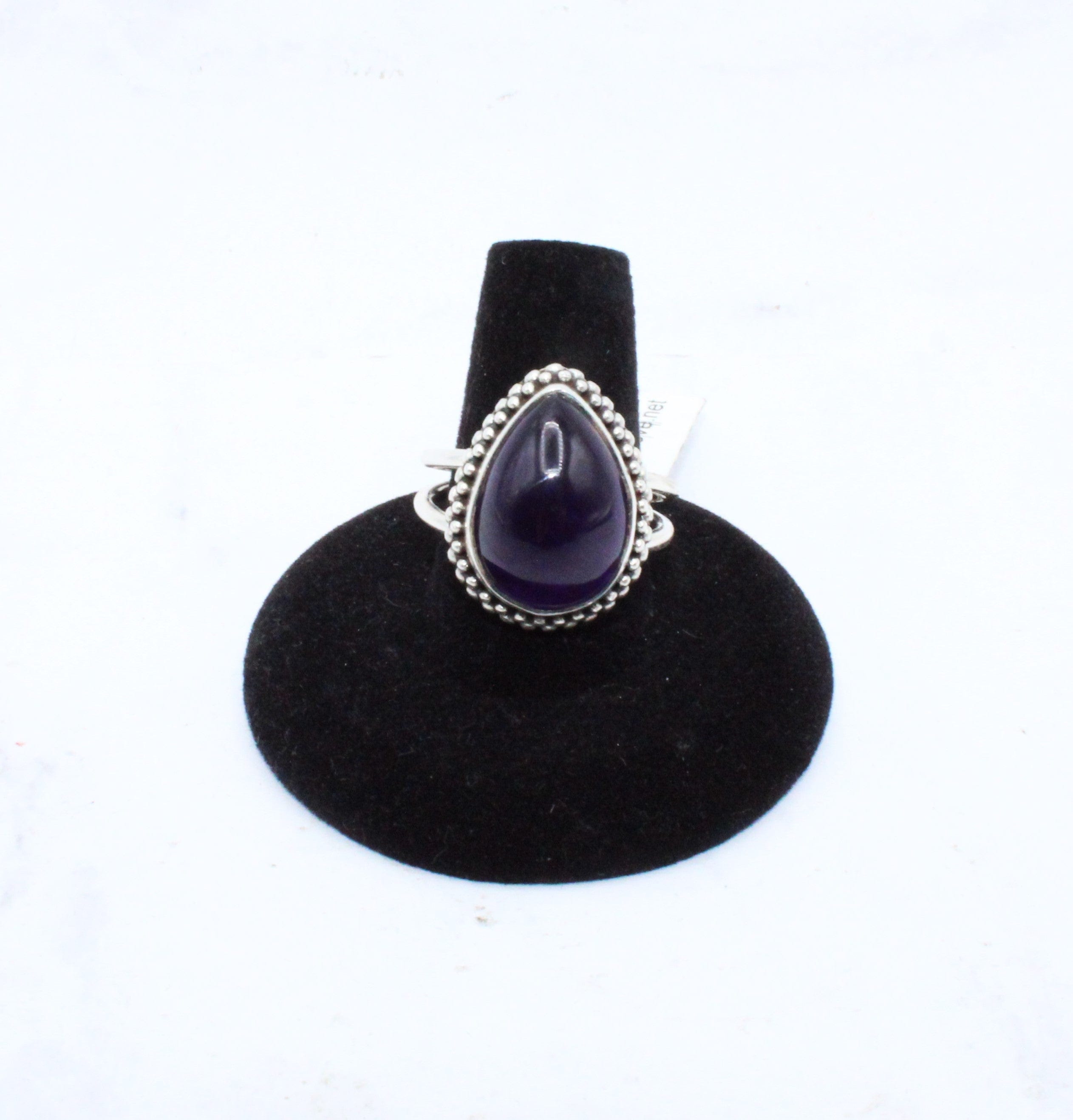 Natural Amethyst Sterling Silver Ring for Women Size 9 - Elegant Purple Gemstone Jewelry Gift for Birthday, Anniversary & Everyday Wear