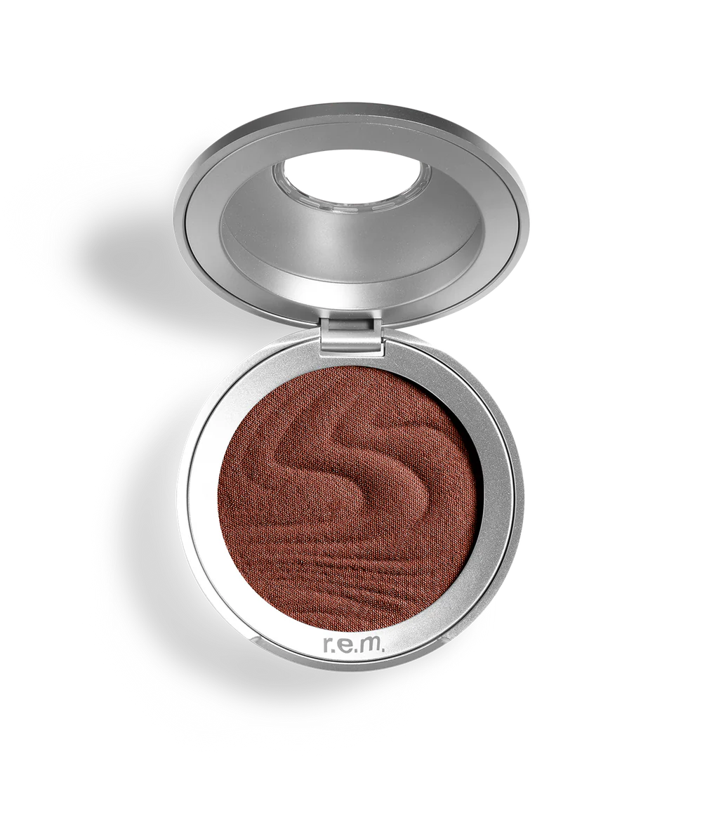 R.E.M. Beauty Satin Matte Blush - Long-Lasting & Buildable Powder Blush for Cheeks | Natural Flush for Day & Night Makeup Looks
