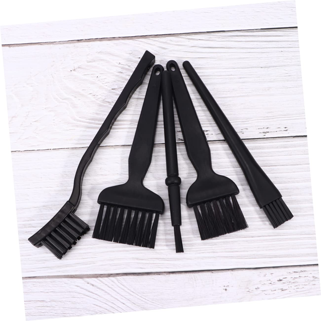 ULTECHNOVO 5-Pack Anti Static Cleaning Brush Set for Electronics - Phone, Tablet, Computer, Motherboard & Detail Cleaning | Dust Removal Tool for Gadgets, Keyboards & Sensitive Components | Perfect for Home, Office & Tech Maintenance