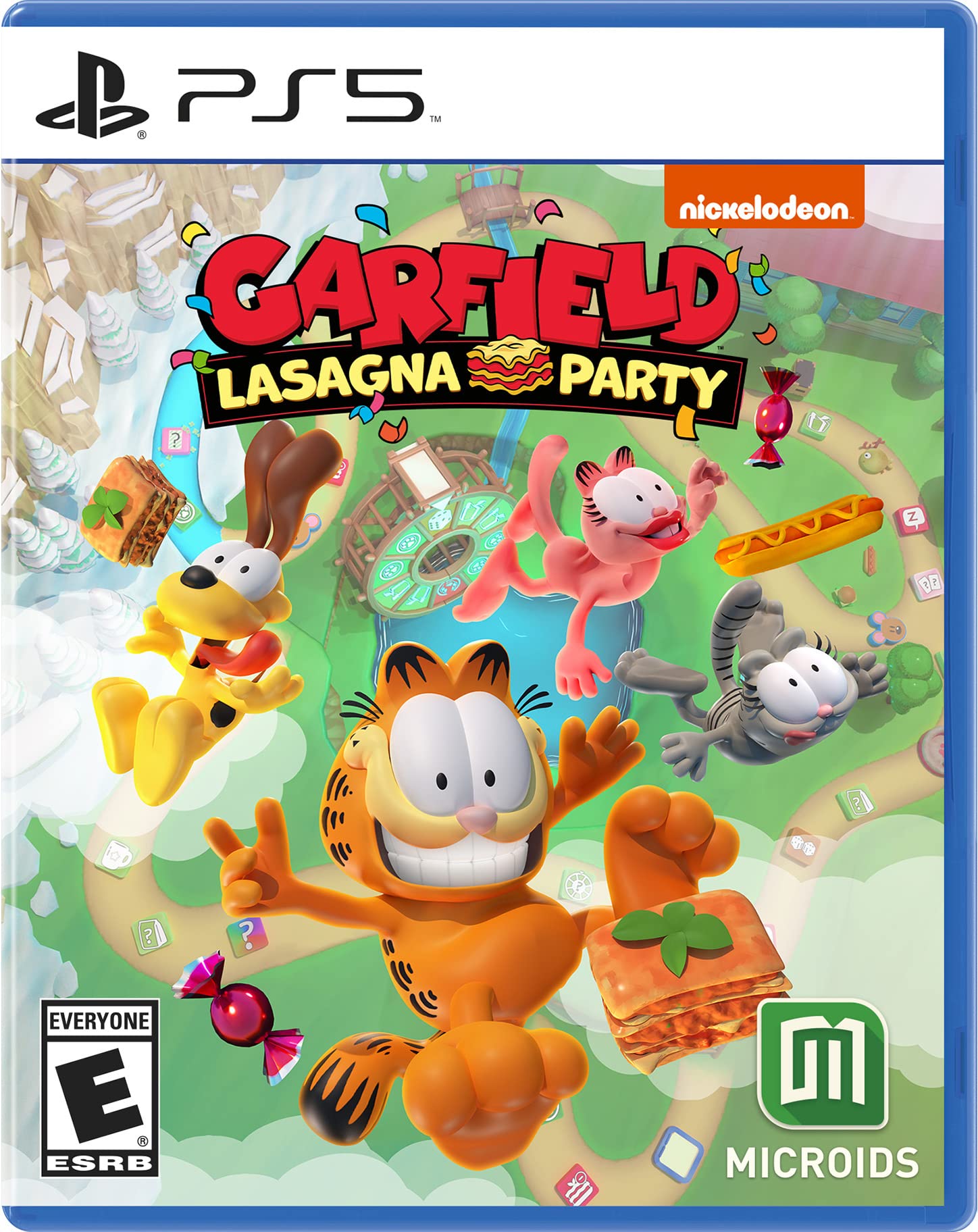 Garfield Lasagna Party Game for PS5 | Fun Family-Friendly Adventure | Perfect for Game Nights & Kids Entertainment