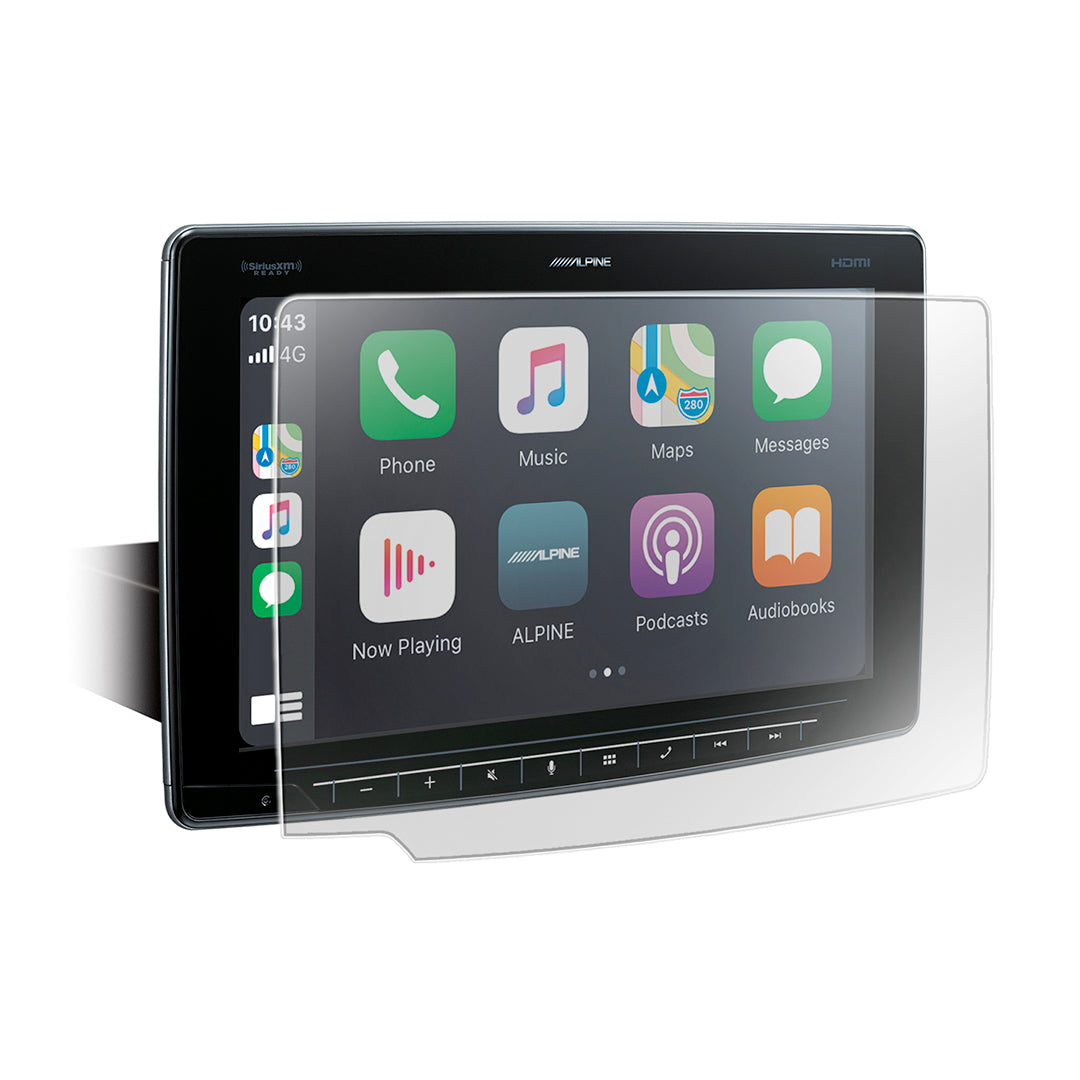 Alpine KAE HF11DA Anti-Glare Screen Protector for Alpine iLX-F511 Car Stereo - HD Clear, Scratch-Resistant, Bubble-Free Installation for Enhanced Driving Visibility