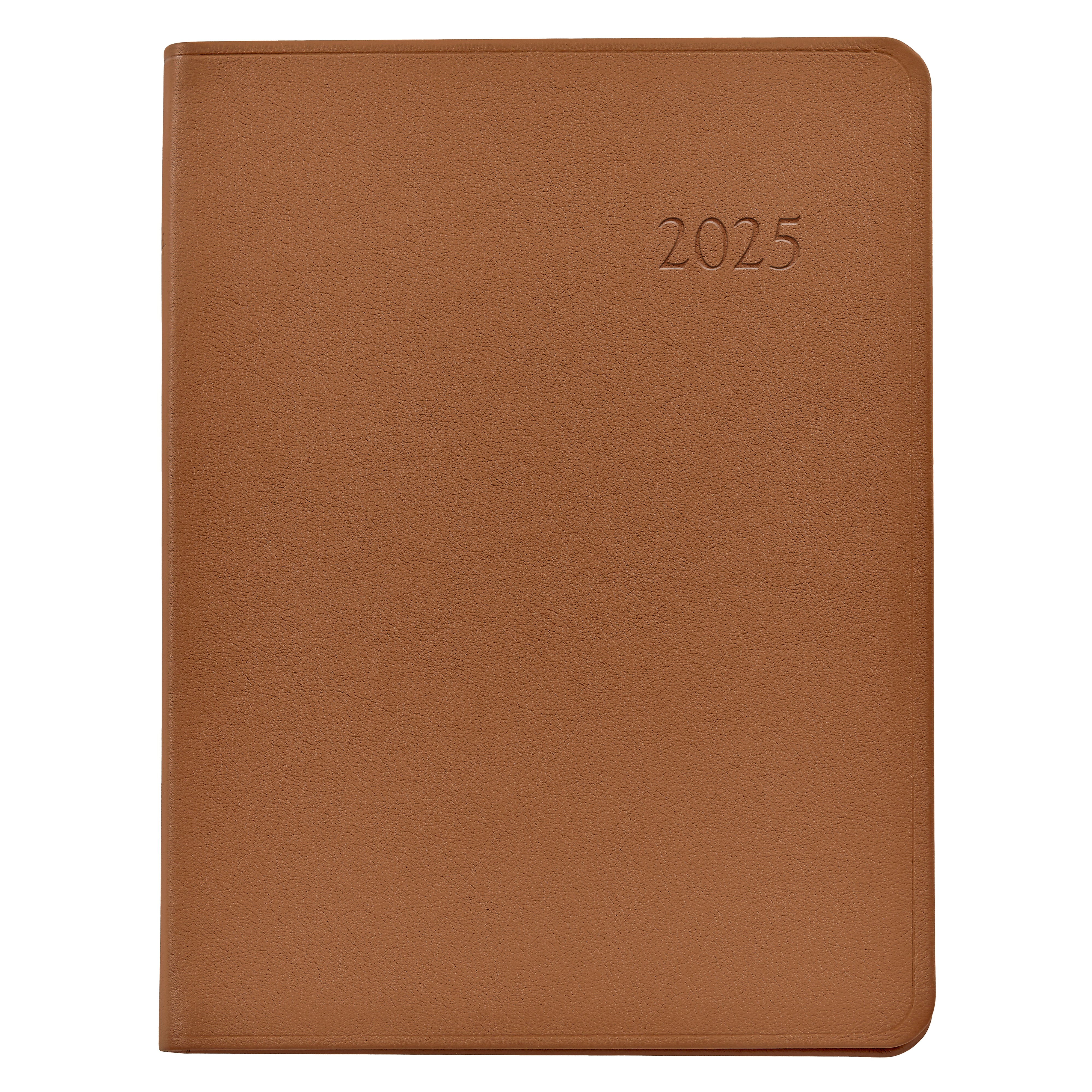 2025 Leather Desk Planner - Classic Executive Organizer for Office, Business & Personal Use | Perfect for Daily Scheduling, Goal Setting & Time Management