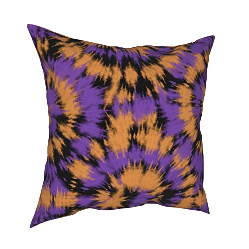 Purple and Orange Tie Dye
