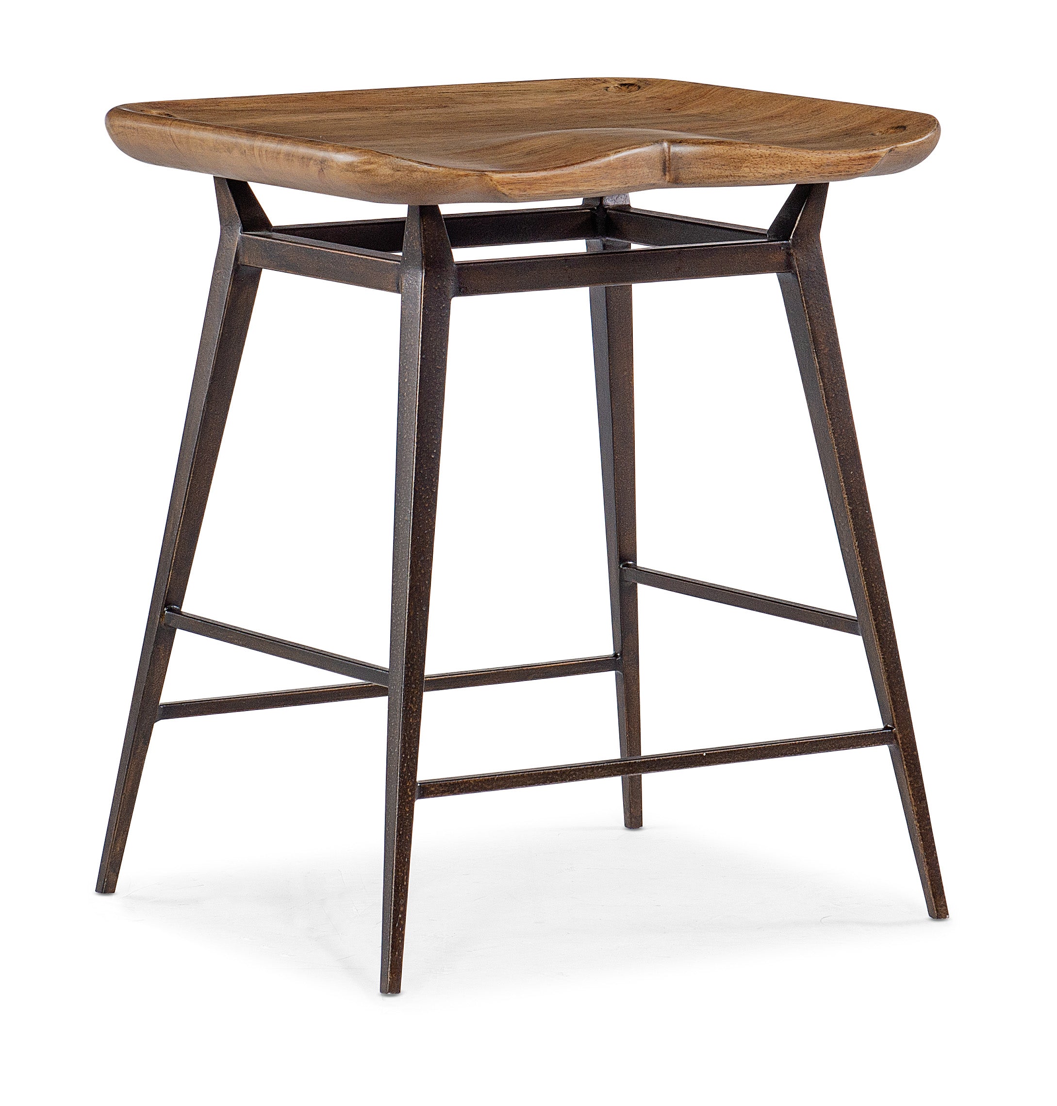 Big Sky Stool 6700 50008 80 - Adjustable Bar Stool with Backrest, Heavy Duty Metal Frame for Kitchen Island, Home Bar & Commercial Use