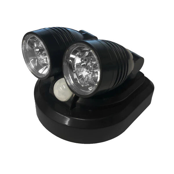 360 Degree Wireless LED Spotlight - Bright Adjustable Outdoor Lighting for Garden, Patio, and Security Use
