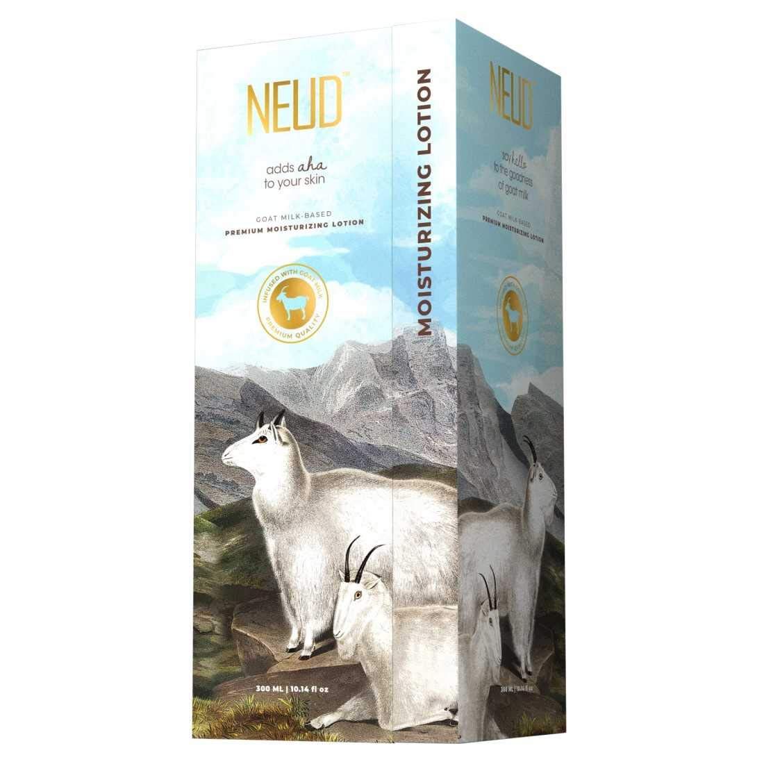 Premium Goat Milk Body Lotion for Dry Skin - 300ml Hydrating Moisturizer for Men & Women | All Skin Types | Daily Skincare & After Shower Use