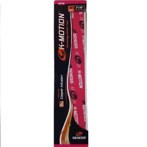 Genesis K Motion Bowling Tape Strips - Pink | Pro-Grip Performance Tape for Bowlers | Perfect for League Play & Tournament Use