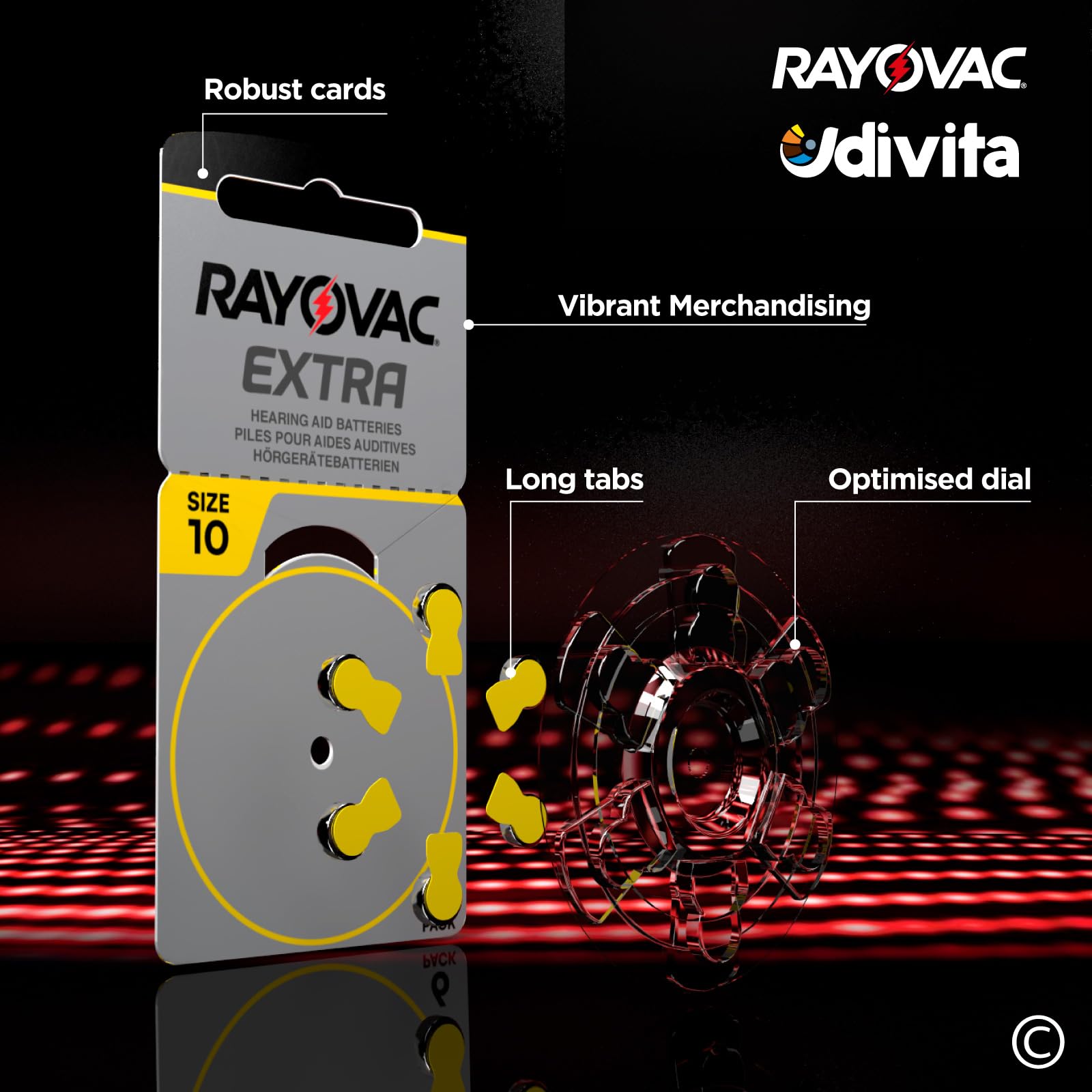 Rayovac Extra Advanced 10-30 & 6 x 36 Household Batteries - Long-Lasting Power for Acoustic Devices, Toys, Flashlights & Emergency Kits - Bulk Pack for Home & Office Use