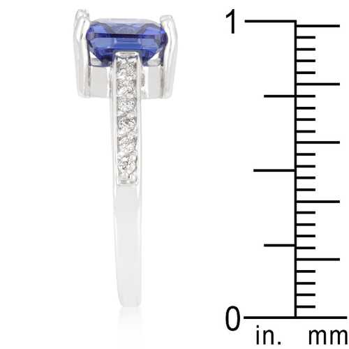 Princess Cut Purple Amethyst Ring for Women - Elegant Jewelry Gift for Birthday, Anniversary & Special Occasions