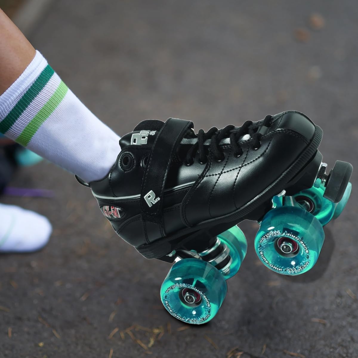 Sure Grip GT50 Motion Roller Skates for Men & Women - Lightweight Nylon Composite with 62mm Wheels & ABEC-5 Bearings - Perfect for Outdoor Fitness, Casual Skating & Urban Commuting