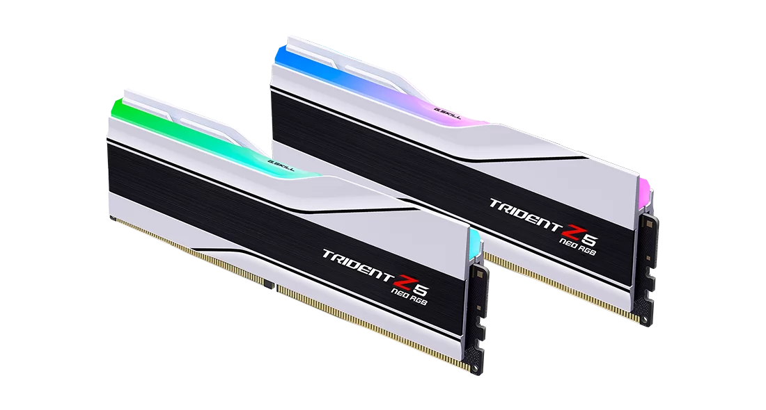 G.Skill Trident Z5 Neo RGB DDR5 RAM 32GB (2x16GB) 6000/6400MT/s AMD EXPO Ready - High Performance Gaming & Overclocking Memory for AMD Ryzen PCs