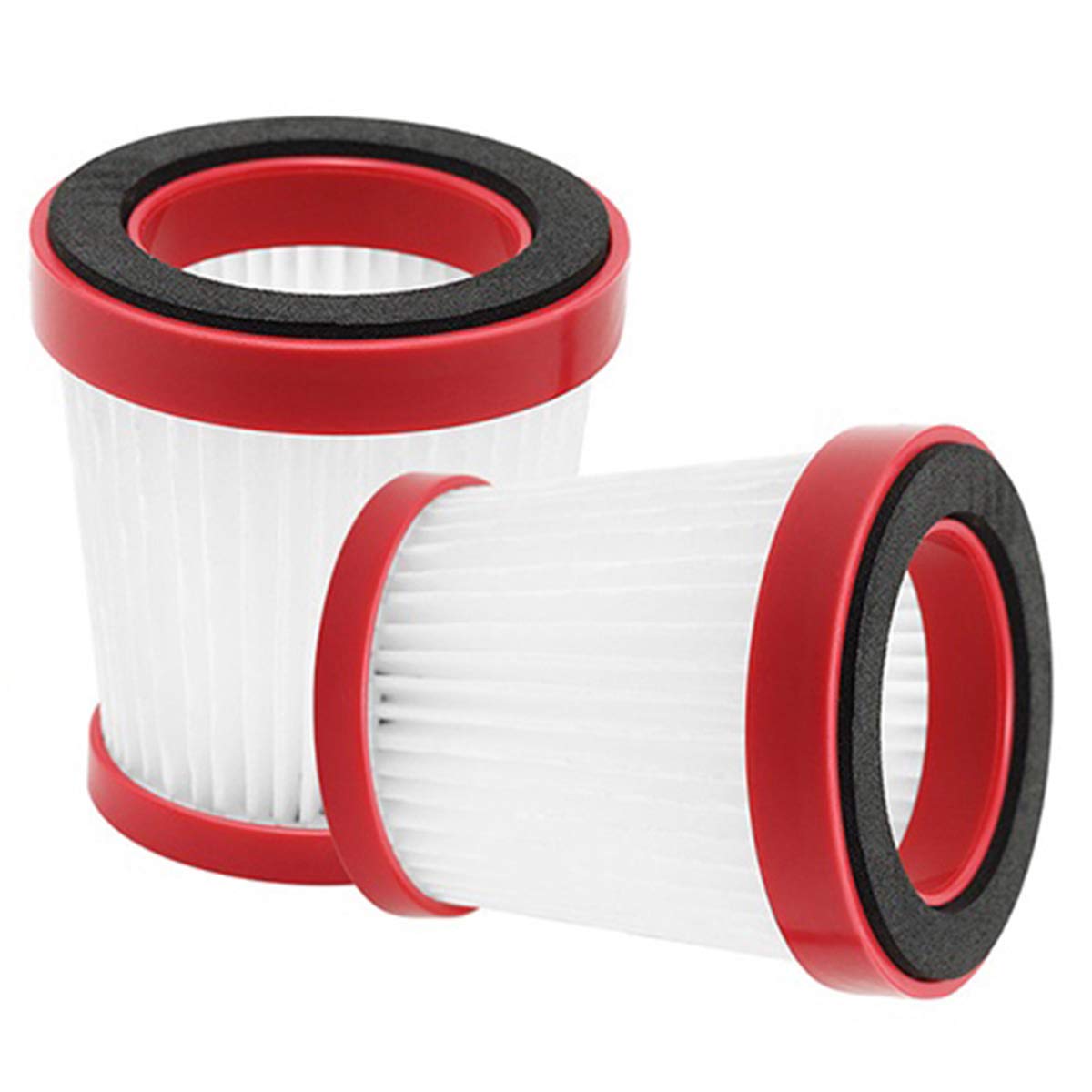 2 Pack Replacement Filters for Xiaomi Deerma VC01 Handheld Vacuum Cleaner - HEPA Dust Filter Accessories - Perfect for Pet Hair, Dust & Allergen Removal in Home & Car Cleaning