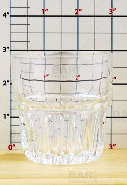 BarConic® 4 oz Texan™ Shot Glass Set - Premium Whiskey Tequila Liquor Drinking Glasses for Parties, Bars & Home Entertaining
