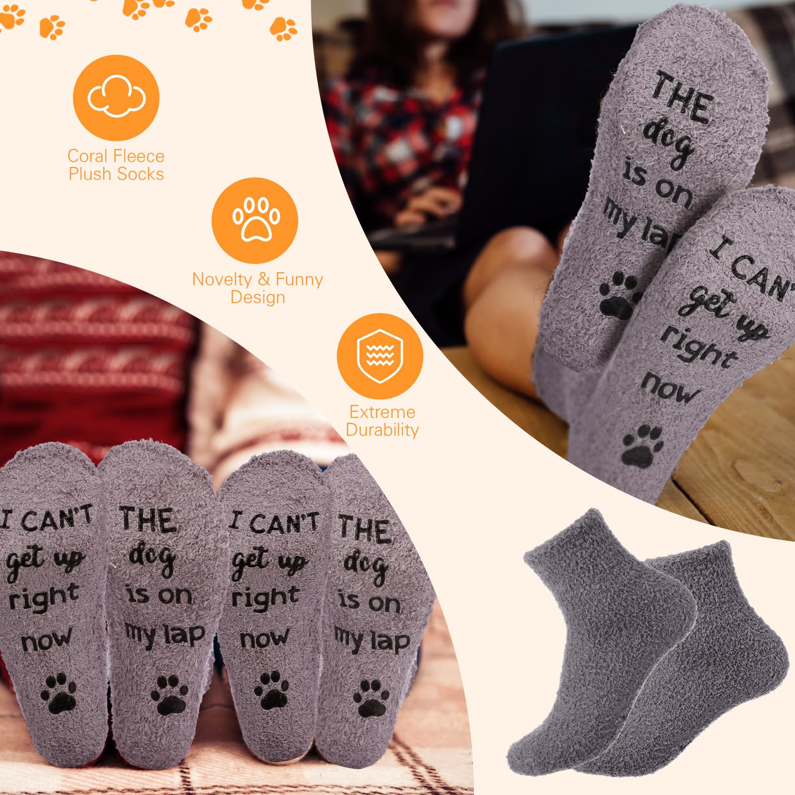 Best Dog Mom Gifts for Women - 16oz Glass Tumbler with Straw & Lid, Dog Socks & Keychain Gift Set - Perfect for Dog Lovers, Veterinarians, Birthday & Mother's Day Presents (Black) - Ideal for Coffee, Tea & Daily Use at Home or Office