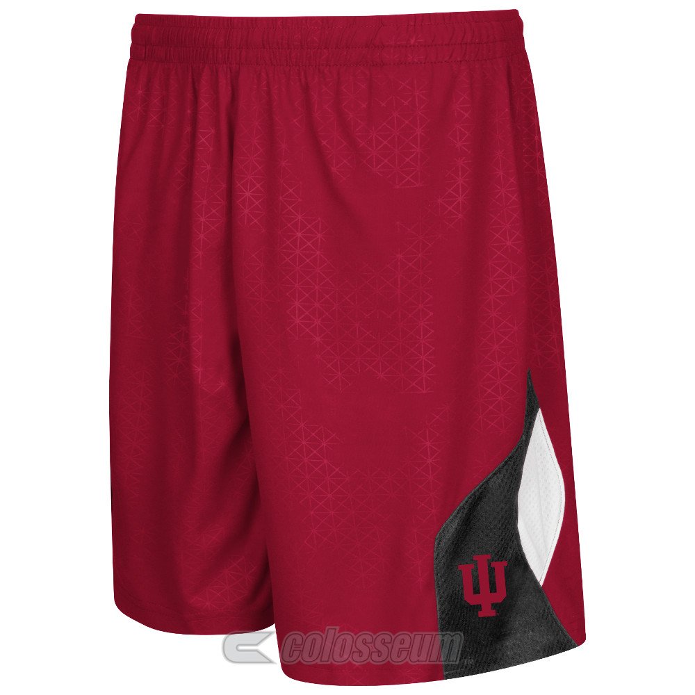 Indiana Hoosiers Youth Basketball Shorts - Red Colosseum Gridlock Style | Perfect for Game Day & School Sports