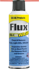 CAIG LABS Flux Wash Spray 5.5 oz (152g) - Premium Electronics Cleaner for Circuit Boards, Soldering & PCB Maintenance - Perfect for DIY Repairs, Hobbyists & Professional Technicians