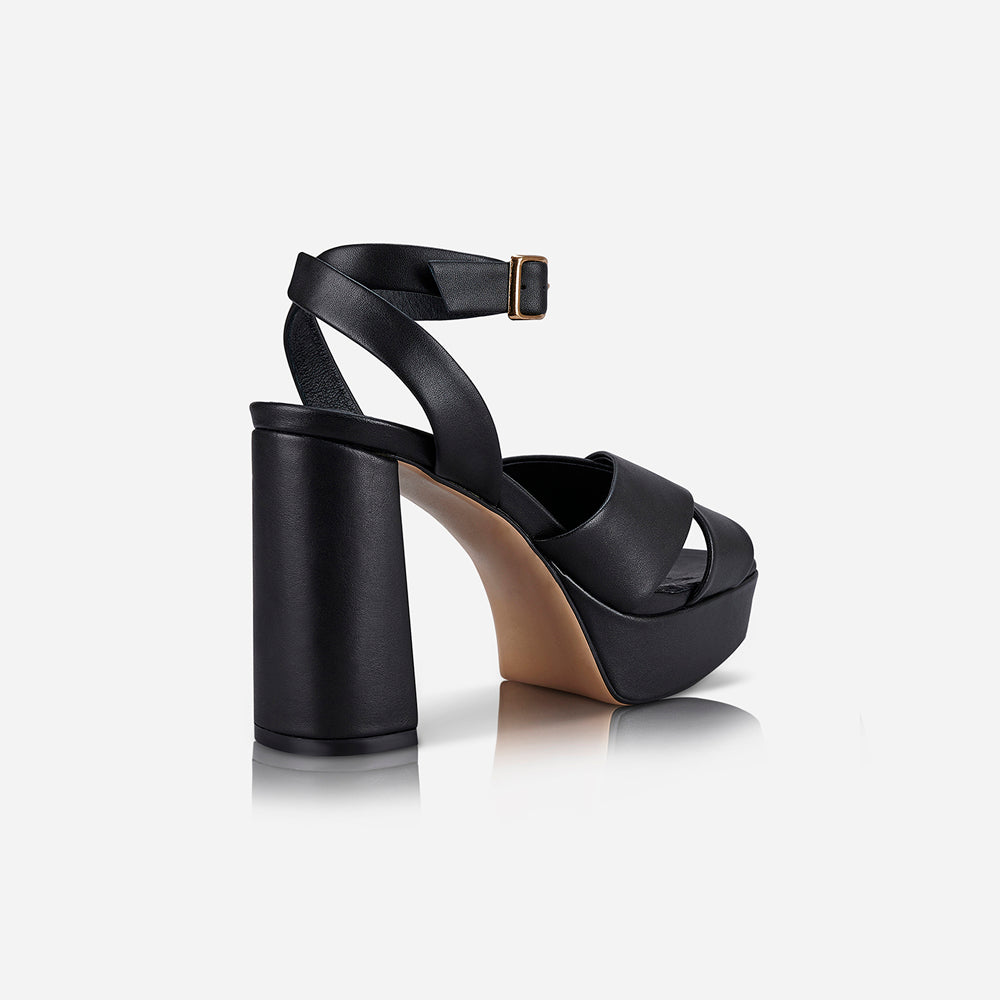 Xanadu Women's Black High Heels - Stylish & Comfortable Dress Shoes for Parties, Work & Evening Events