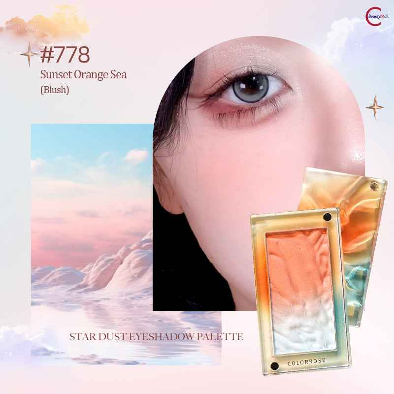 COLORROSE Water Ripple Series Blush - Natural Flush Cheek Makeup for Day & Night Wear | Perfect for Everyday Makeup, Date Night & Special Occasions