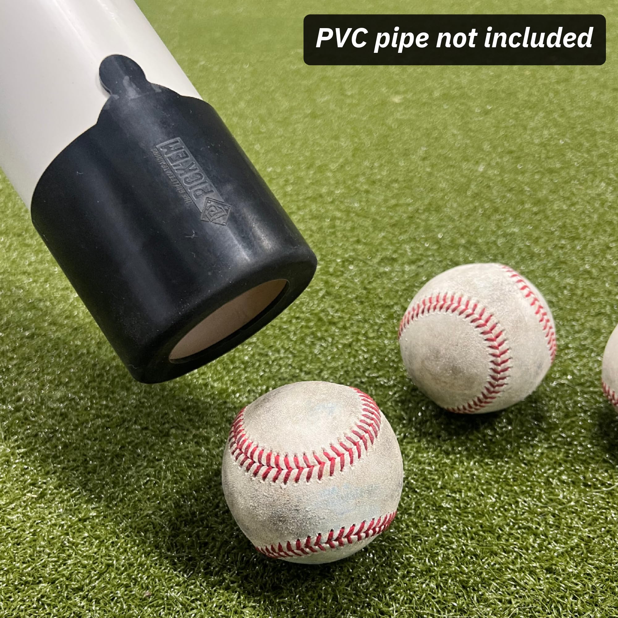 Velo Baseball Pick'em Up Tool - Grab Multiple Baseballs Easily Without Bending (2-Pack) - Perfect for Baseball Practice, Training & Field Maintenance