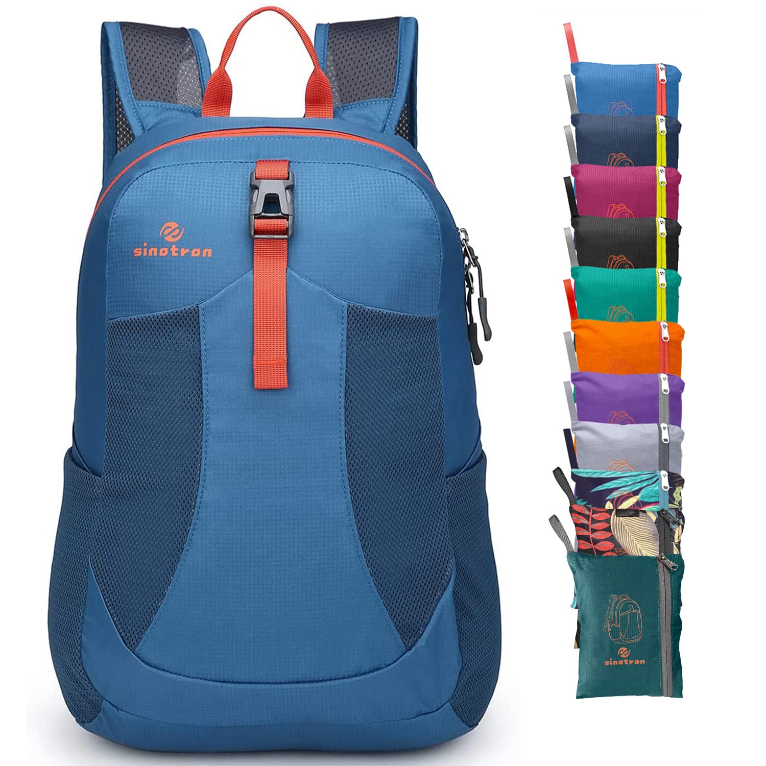 Sinotron 22L Lightweight Packable Hiking Backpack - Compact Daypack for Women & Men - Perfect for Travel, Camping, Hiking & Outdoor Adventures