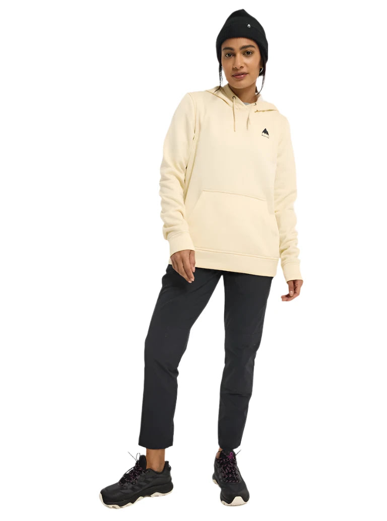 Burton Women's Oak Pullover Hoodie 2025 - Soft Fleece Winter Sweatshirt for Outdoor Activities & Casual Wear