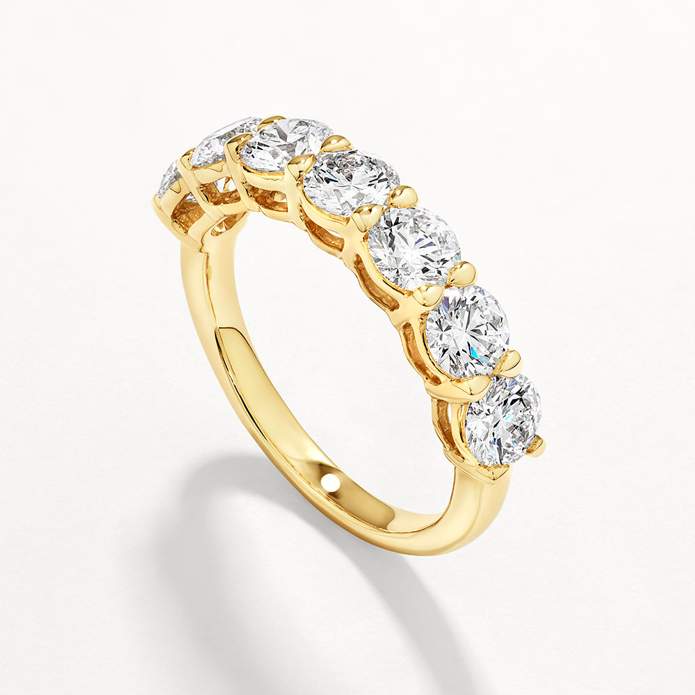 1.00ct Lab Grown Diamond Round Engagement Ring in 10k White Gold - Perfect for Proposals, Anniversaries & Wedding Bands