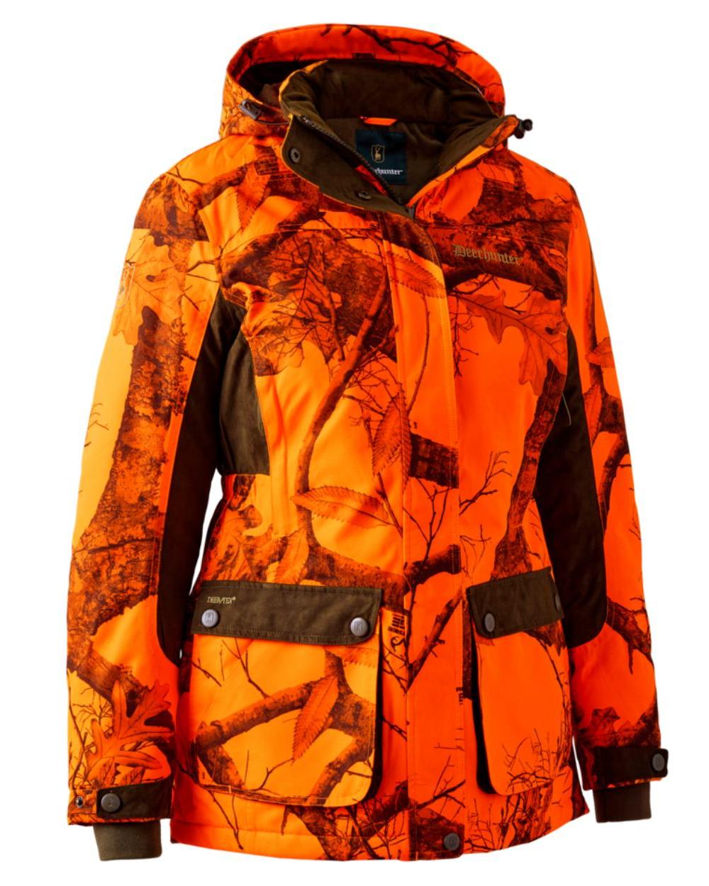 Deerhunter Women's Eagle Print Winter Jacket - Warm Insulated Coat for Outdoor Activities, Hiking & Cold Weather Fashion