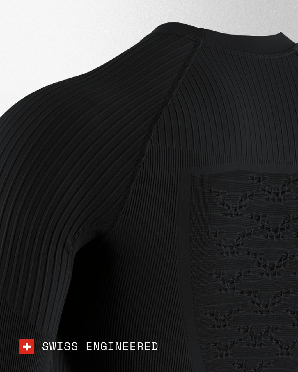 X-Bionic Men's Energy Accumulator 4.0 Performance Shirt - Moisture Wicking Long Sleeve Baselayer for Running, Hiking & Outdoor Sports