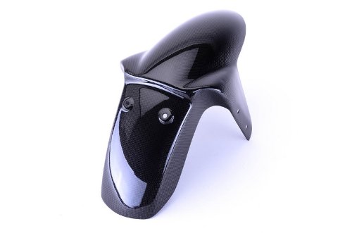 Bestem Carbon Fiber Front Fenders Mudguard Hugger for Triumph Speed Triple 1050 2008-2010 | Plain Weave Design | Lightweight & Durable Motorcycle Protection | Perfect for Street Riding & Track Days