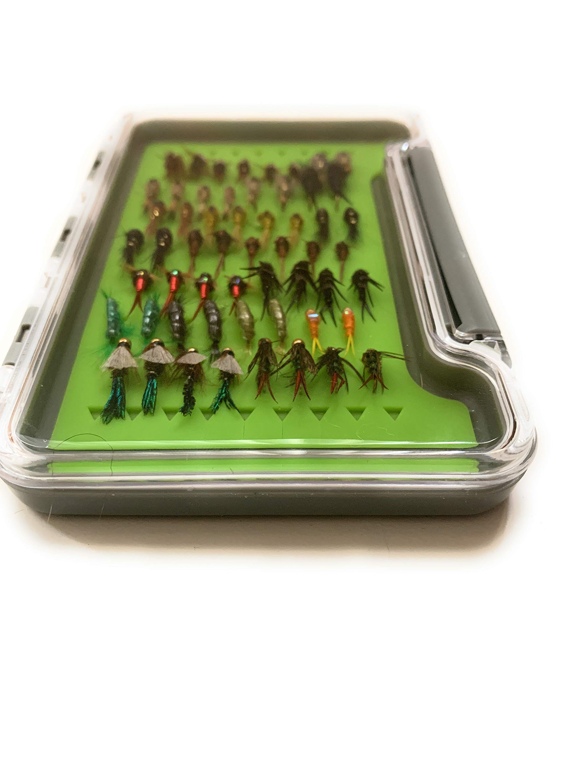 Ultra-Thin Silicone Fly Box for Fishing Flies - Compact & Durable Storage for Dry Flies, Nymphs & Streamers - Perfect for Fly Fishing, Travel & Outdoor Adventures