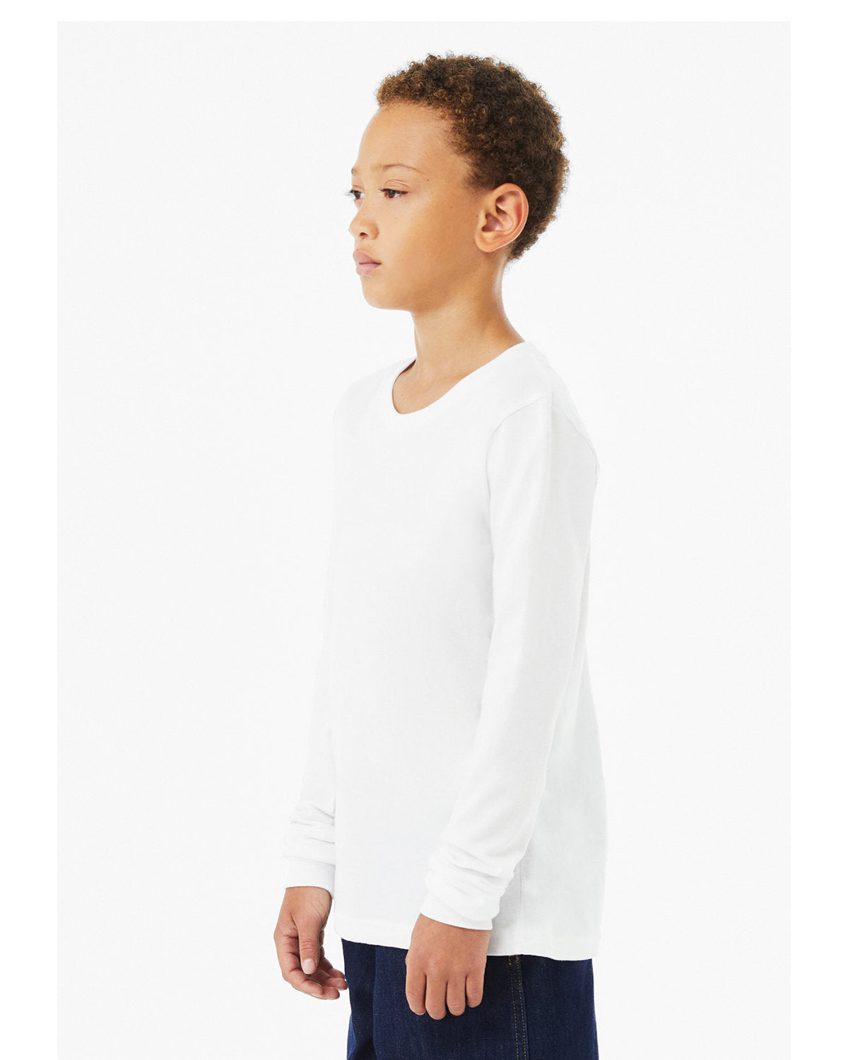 Bella + Canvas 3513Y Youth Triblend Long Sleeve T-Shirt | Soft Comfortable Blend | Perfect for School, Sports & Casual Wear