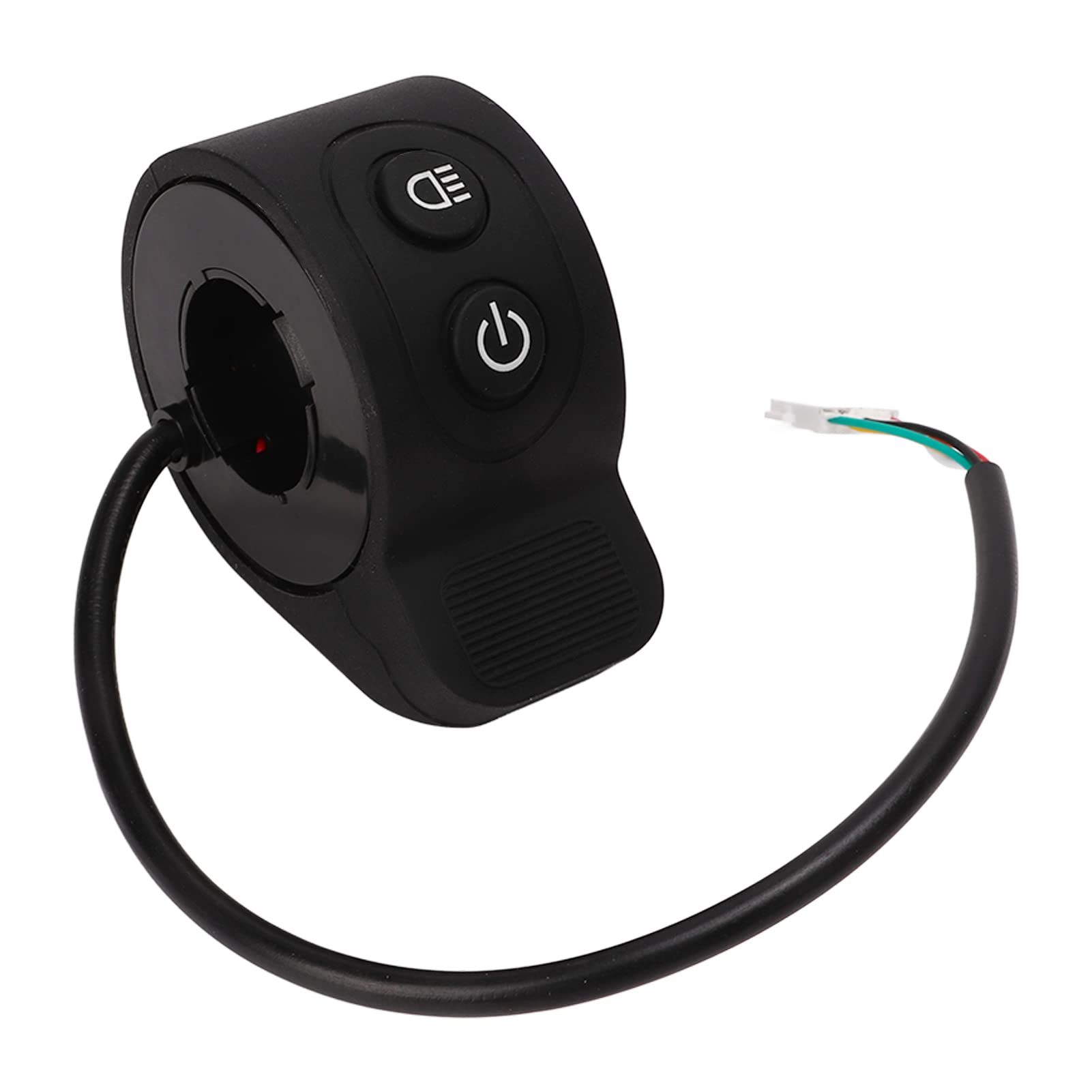 Dilwe Electric Scooter Thumb Throttle - Sensitive ABS Speed Control Booster for E-Scooters | Perfect for Commuting, Last-Mile Travel & Urban Mobility Accessories