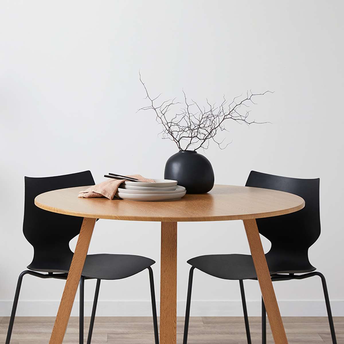Avalon 4-Seater Dining Table Natural Wood - Modern Kitchen & Dining Room Furniture for Family Gatherings