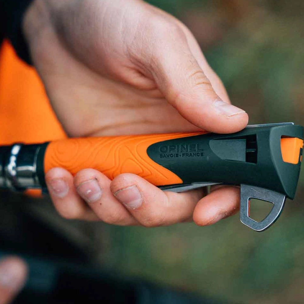 Opinel No.12 Explore Tick Remover Tool - Stainless Steel Outdoor Safety Hook for Camping, Hiking & Pet Care