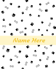 Dog Paw Print