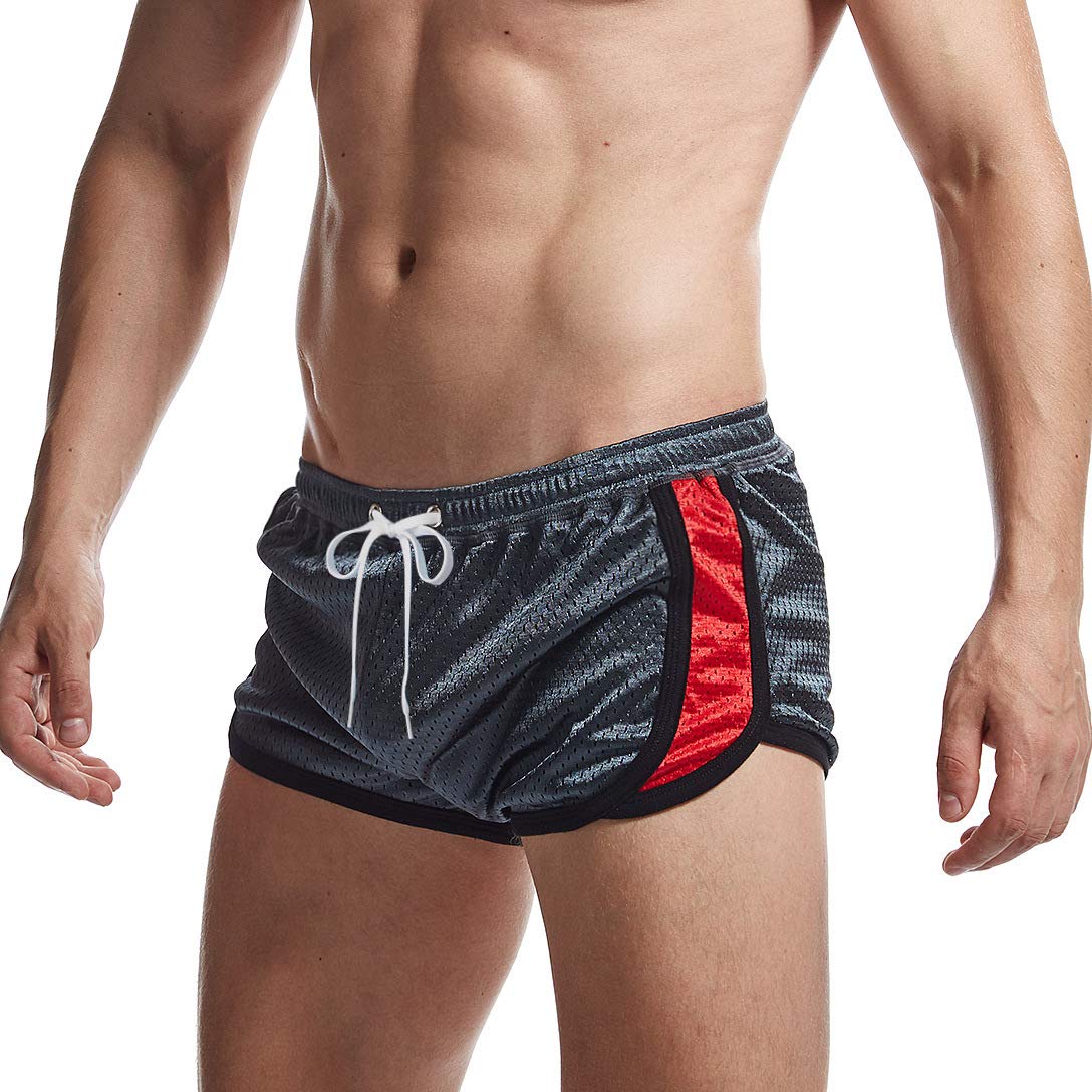 **AIMPACT Men's Running Shorts - Breathable Workout Gym Shorts for Men, Sexy Booty Shorts - Perfect for Jogging, Training & Fitness**