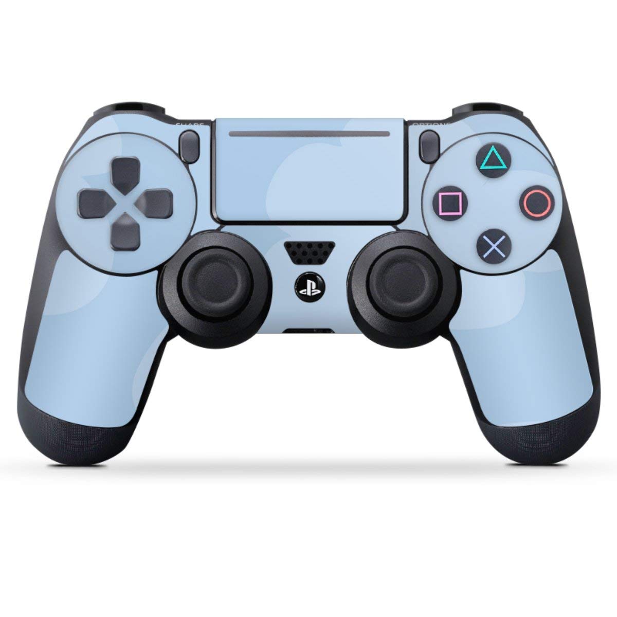 DeinDesign Protective Skin Cover Compatible with Sony PlayStation 4 PS4 Slim Controller - Green Cannabis Weed Design | Durable Film Sticker for Gaming, Collectibles & Customization
